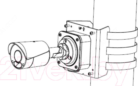 Изображение товара IP-камера Uniview IPC2122LE-ADF40KMC-WL