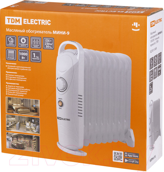 Изображение товара Масляный радиатор TDM SQ2501-0909