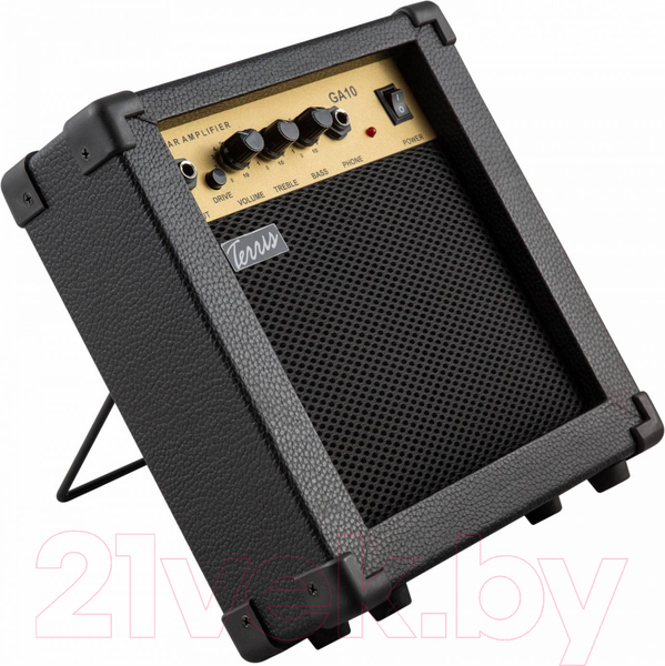 Изображение товара Электрогитара Terris Tpack-1 BK + комбик, чехол, стойка, тюнер