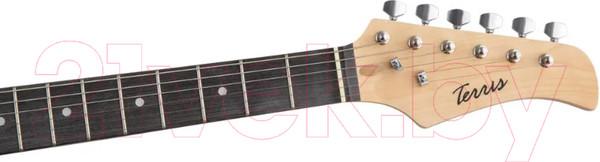 Изображение товара Электрогитара Terris Tpack-1 SB + комбик, чехол, стойка, тюнер (санберст)