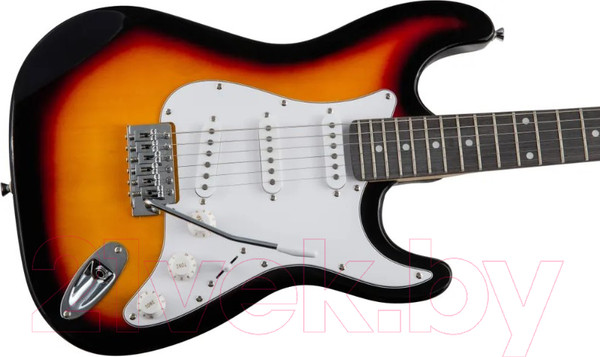 Изображение товара Электрогитара Terris Tpack-1 SB + комбик, чехол, стойка, тюнер (санберст)