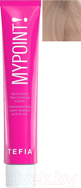 Изображение товара Крем-краска для волос Tefia Mypoint Special Blondes 117 (60мл, специальный блондин пепельно-фиолет)