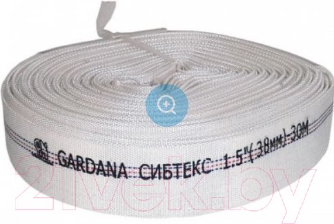 Изображение товара Рукав напорный Gardana Б112-30 1 1/2" 38мм (30м, белый)