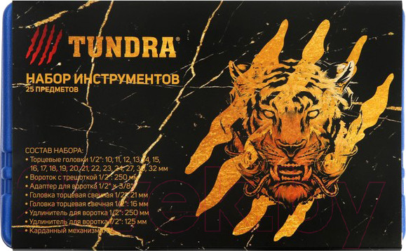 Изображение товара Универсальный набор инструментов Tundra 881883