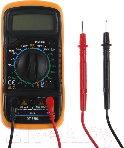 Изображение товара Мультиметр цифровой Tundra 2768104