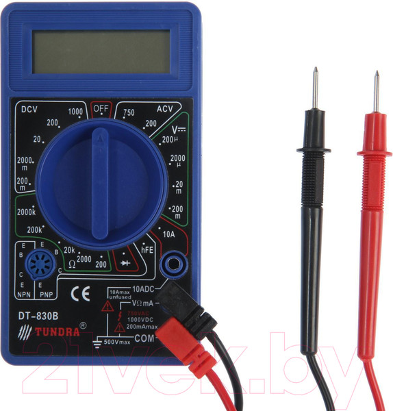 Изображение товара Мультиметр цифровой Tundra 1026049