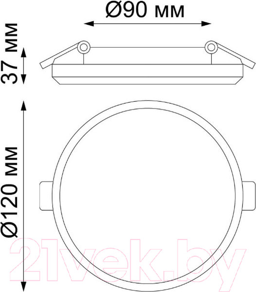 Изображение товара Точечный светильник Novotech Pandora 358676