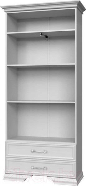 Изображение товара Шкаф Bravo Мебель Грация Прихожая ШР-2 2 ящика 45x90.5x217.5 (белый/белый)