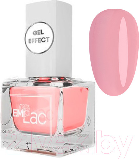 Изображение товара Лак для ногтей E.Mi Ультрастойкий лак Gel Effect розовый кварц №018 (9мл)