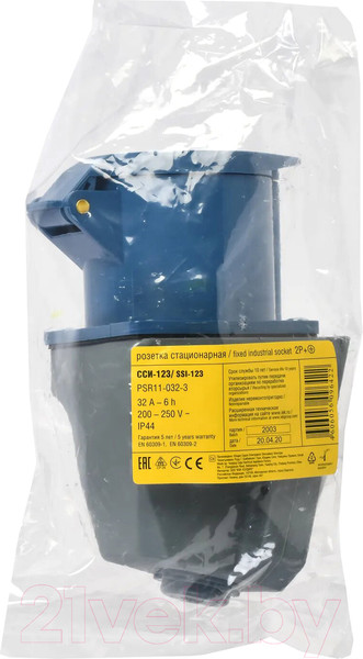 Изображение товара Розетка IEK PSR11-032-3