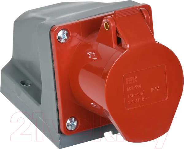 Изображение товара Розетка силовая IEK PSR12-016-4