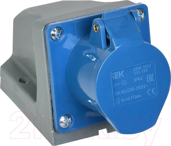 Изображение товара Розетка силовая IEK PSR11-016-3