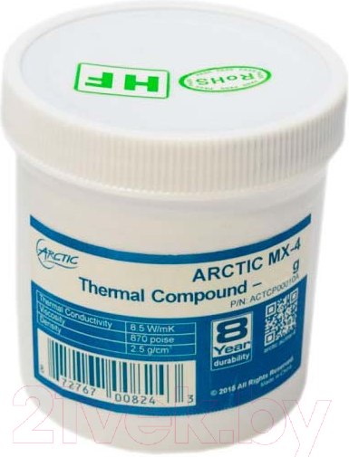 Изображение товара Термопаста Arctic Cooling MX-4 / ACTCP00072A (1кг)