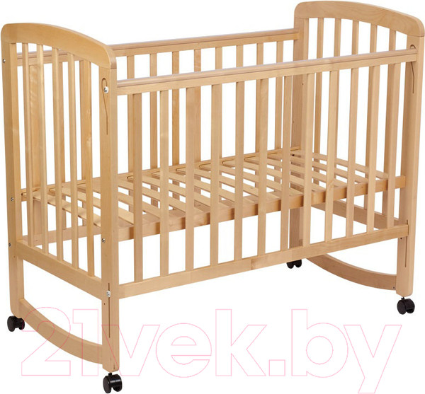 Изображение товара Детская кроватка Polini Kids Simple 304 / 0003109 (натуральный)