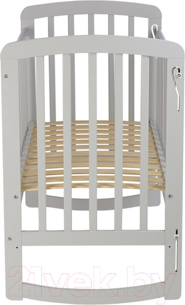 Изображение товара Детская кроватка Polini Kids Simple 304 / 0003109-15 (серый)