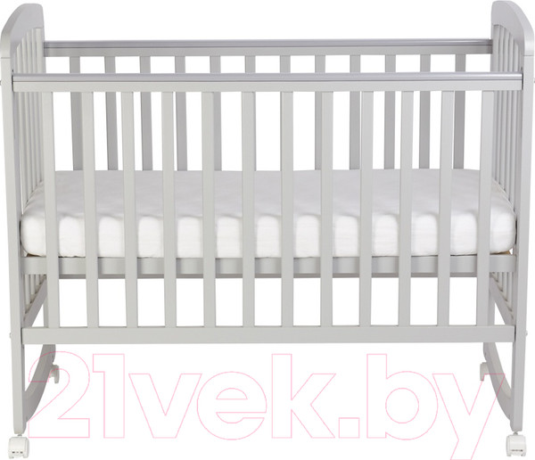 Изображение товара Детская кроватка Polini Kids Simple 304 / 0003109-15 (серый)