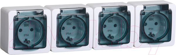 Изображение товара Розетка IEK Гермес Plus ERMP42-K03-16-54-EC