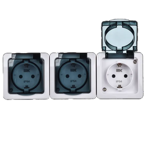 Изображение товара Розетка IEK Гермес Plus ERMP32-K03-16-54-EC
