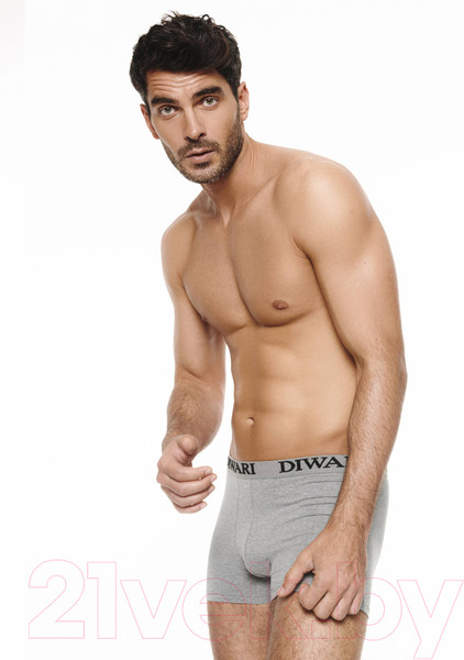 Изображение товара Трусы мужские Diwari Premium MSH 758 (р-р 78-82, серый меланж)