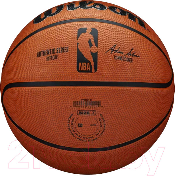 Изображение товара Баскетбольный мяч Wilson Nba Authentic / WTB7300XB07 (размер 7)
