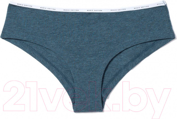 Изображение товара Трусы женские Conte Elegant Basic / LHP 689 (р.106/XXL, dark blue melange)