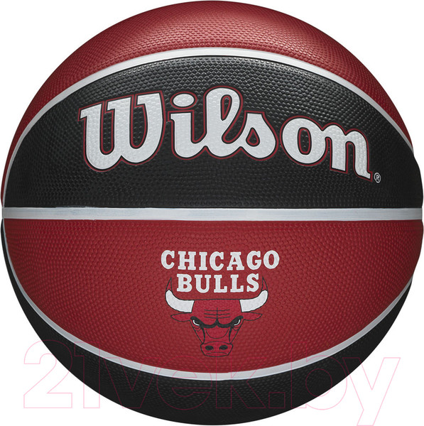 Изображение товара Баскетбольный мяч Wilson NBA Team Tribute Chicago Bulls / WTB1300XBCHI (размер 7)
