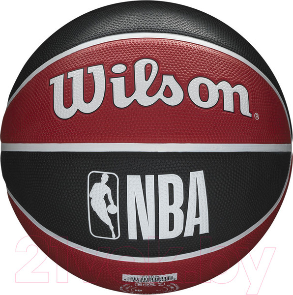 Изображение товара Баскетбольный мяч Wilson NBA Team Tribute Chicago Bulls / WTB1300XBCHI (размер 7)
