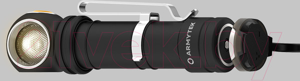 Изображение товара Фонарь Armytek Wizard C2 Pro Max Magnet USB Warm / F06701W (черный/теплый белый)