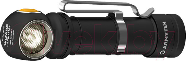 Изображение товара Фонарь Armytek Wizard C2 Pro Max Magnet USB Warm / F06701W (черный/теплый белый)