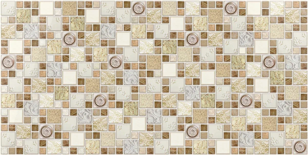 Изображение товара Панель ПВХ Регул Мозаика Ракушка песчаная 0.3