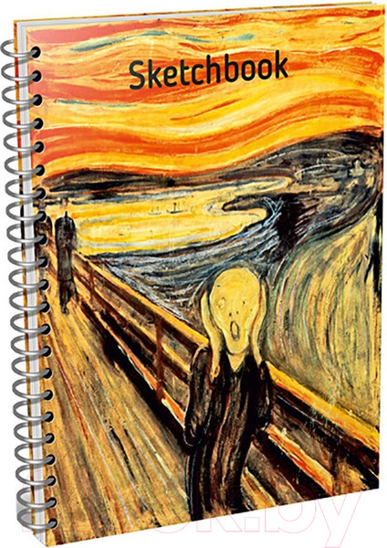 Изображение товара Скетчбук Попурри Мунк. Крик