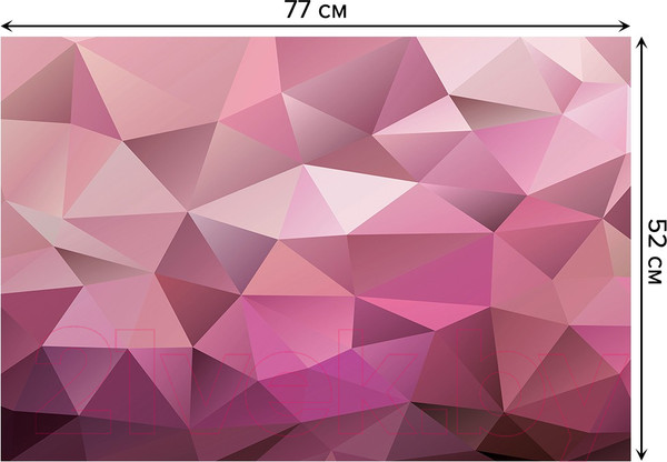 Изображение товара Коврик для ванной JoyArty Геометрические холмы / bath_12458