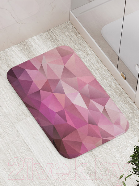 Изображение товара Коврик для ванной JoyArty Геометрические холмы / bath_12458