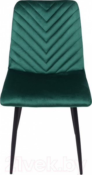 Изображение товара Стул AksHome Violin (зеленый велюр/черный)