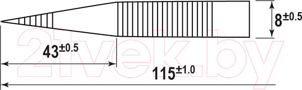 Изображение товара Пинцет монтажный Jonnesway MF01001
