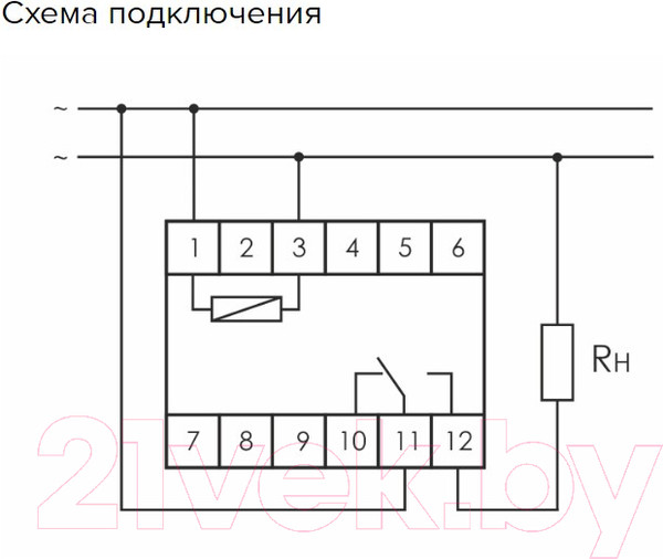 Изображение товара Реле промежуточное Евроавтоматика PK-1P-230 / EA06.001.004