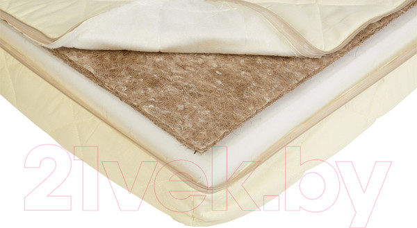 Изображение товара Детский матрас Polini Kids Волшебные сны Классик 80x160 / 0002435-2 (кокос, микрофибра)