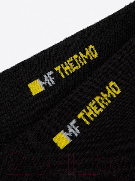 Изображение товара Носки детские Mark Formelle Термо 502T-034 (р.20, темно-серый/желтый)