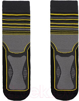 Изображение товара Носки детские Mark Formelle Термо 502T-034 (р.22, темно-серый/желтый)