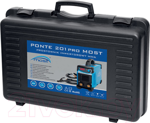 Изображение товара Инвертор сварочный Most PONTE 201 PRO / 5300030685