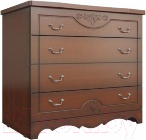 Изображение товара Комод Bravo Мебель Лотос (орех экко/орех)