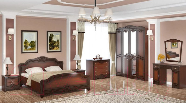 Изображение товара Комод Bravo Мебель Лотос (орех экко/орех)