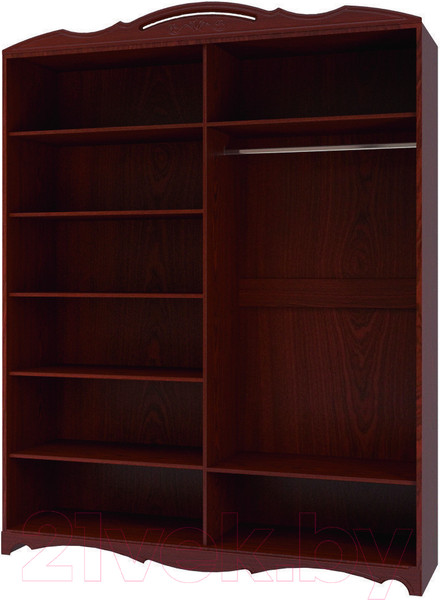 Изображение товара Шкаф Bravo Мебель Лотос ШР-4 (орех экко/орех)