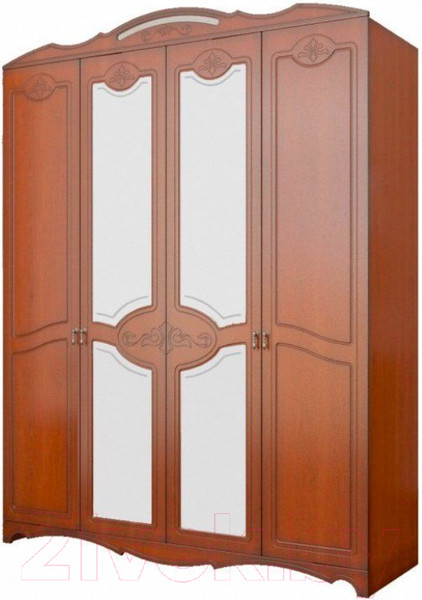 Изображение товара Шкаф Bravo Мебель Лотос ШР-4 (орех экко/орех)