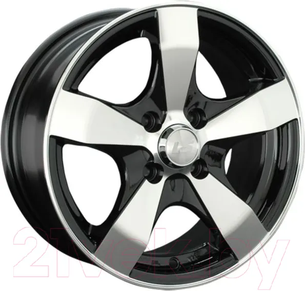 Изображение товара Литой диск LS wheels LS 205 17x7" 4x100мм DIA 60.1мм ET 40мм BKF