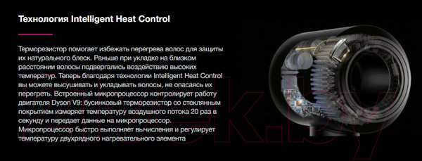 Изображение товара Фен Dyson Supersonic HD07 (черный)