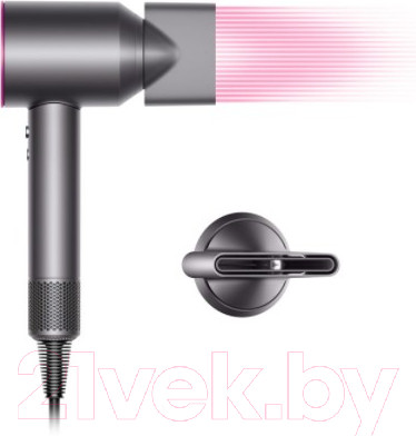 Изображение товара Фен Dyson Supersonic HD07 (фуксия)