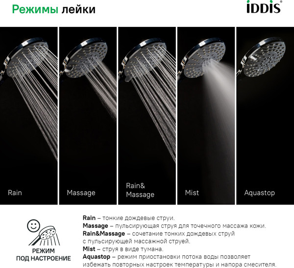 Изображение товара Лейка ручного душа IDDIS 0605F00I19