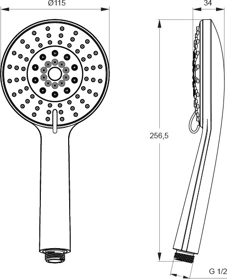 Изображение товара Лейка ручного душа IDDIS 0605F00I19