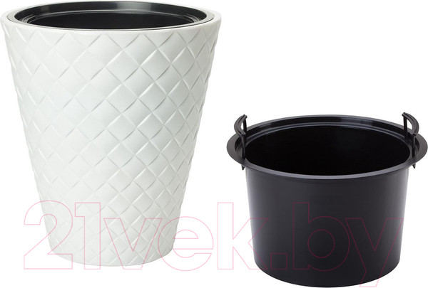 Изображение товара Кашпо Formplastic Makata / 2820-011 (белый)